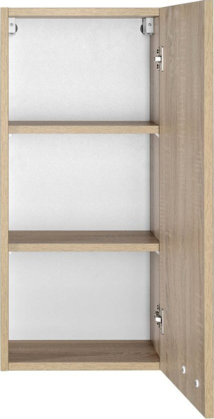 Aqualine ZOJA/KERAMIA FRESH horní skříňka 35x76x23cm, dub platin 50336