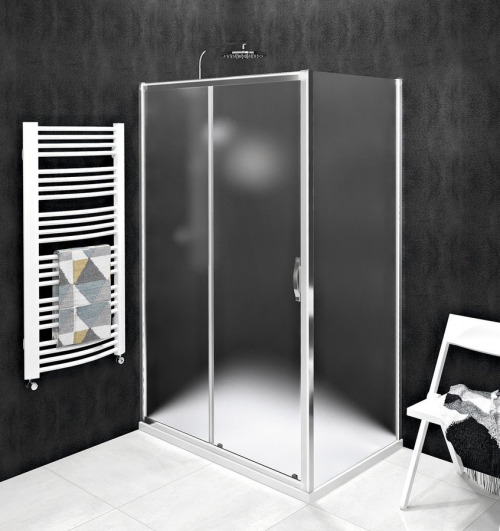 Gelco SIGMA SIMPLY obdélníkový sprchový kout 1100x900mm L/P varianta, sklo Brick GS4211GS4390