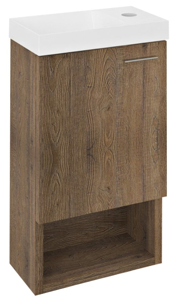Sapho LATUS XI umyvadlová skříňka 30x53x16, 5cm, dub Sherwood LT711-1515