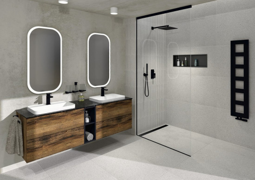 Sapho MANOR zrcadlo s LED osvětlením 50x100cm MN500
