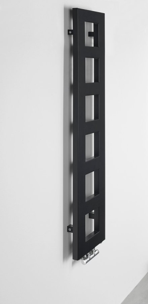 Sapho BLOCK otopné těleso 280x1330 mm, černá mat IR181