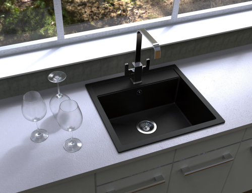 Granitový dřez Sinks SOLO 560 Metalblack ACRSO56051074