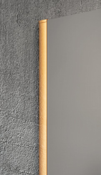 Gelco VARIO GOLD jednodílná sprchová zástěna k instalaci ke stěně, kouřové sklo, 800 mm GX1380GX1016