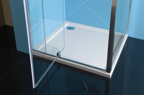 Polysan EASY třístěnný sprchový kout 900-1000x700mm, pivot dveře, L/P varianta, čiré sklo EL1715EL3115EL3115