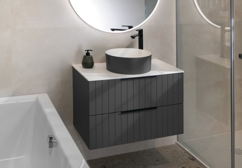 Sapho CIRASA umyvadlová skříňka 79, 8x52x46cm, carina strip CR801-4141S