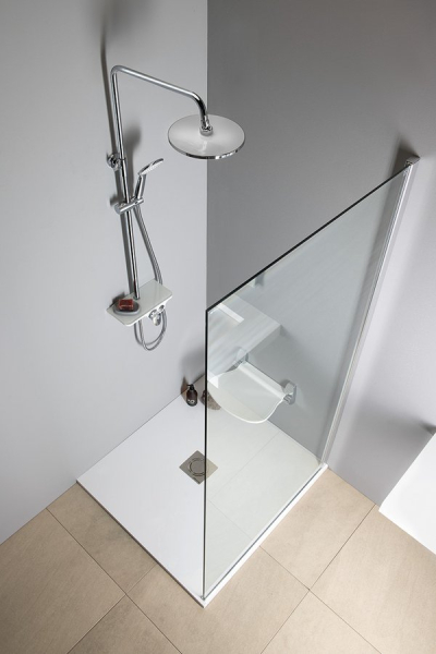 Aqualine MARCO sprchový sloup s pákovou baterií, chrom SL100