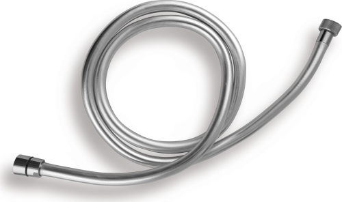 Novaservis Sprchová hadice plastová, stříbrná, 175cm SILVER/175,0
