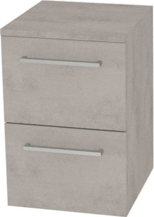 Mereo Bino koupelnová skříňka spodní 50 cm, Multidecor, Chromix stříbrný CN694ACST