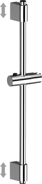 Mereo Držák sprchy posuvný 700 mm CB931B