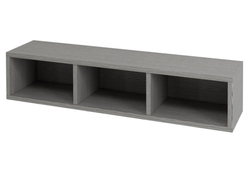 Sapho ESPACE otevřená policová skříňka 20x94x22cm, dub stříbrný ESC130-1111