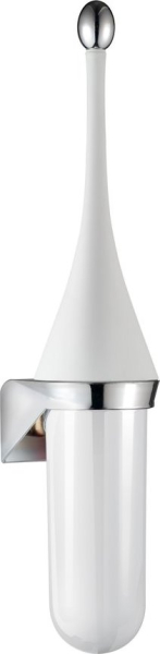 MARPLAST COLORED WC štětka závěsná, ABS, Soft Touch, bílá A65801BI