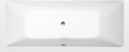 Polysan KRYSTA SLIM obdélníková vana 180x80x39cm, bílá 71710S