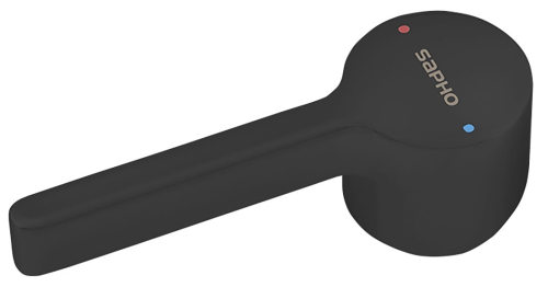 Sapho ICONIC ovládací páka, černá mat AF002B-1