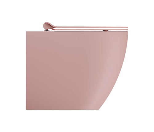 GSI PURA WC mísa stojící, Swirlflush, 36x55cm, spodní/zadní odpad, blush dual-mat 880324