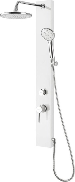 Aqualine FIGA sprchový panel 125x1050mm, bílá SL230