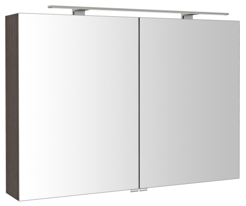 Sapho RIWA galerka s LED osvětlením, 101x70x17cm, borovice rustik RIW100-0016
