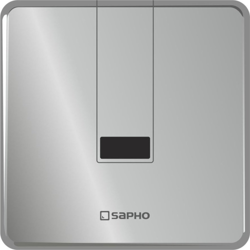 Sapho Podomítkový automatický splachovač pro urinál 6V (4xAA), nerez lesk PS006