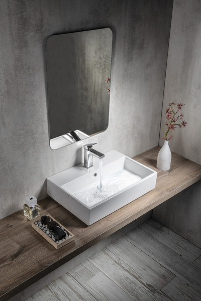 Isvea PURITY keramické umyvadlo 60x42cm, bílá 10PL50060