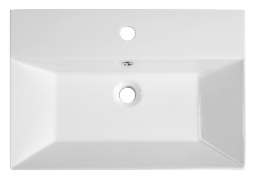 Isvea SISTEMA keramické umyvadlo 60x42cm, bílá 10SF50060