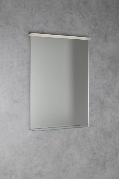 Sapho TRAKA zrcadlo s LED osvětlením a poličkou, 60x80cm TK060