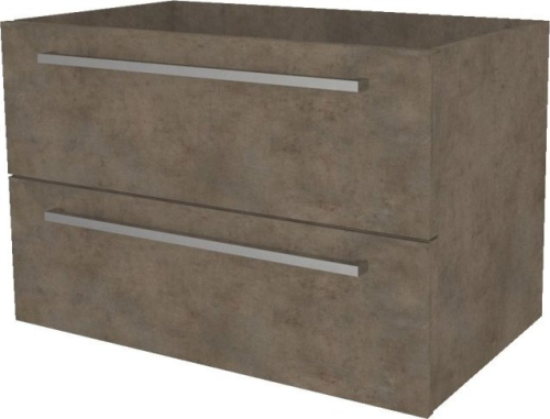 Mereo Bino, koupelnová skříňka 101 cm, Multidecor, Beton Chicago tm šedý CN692SBCS2