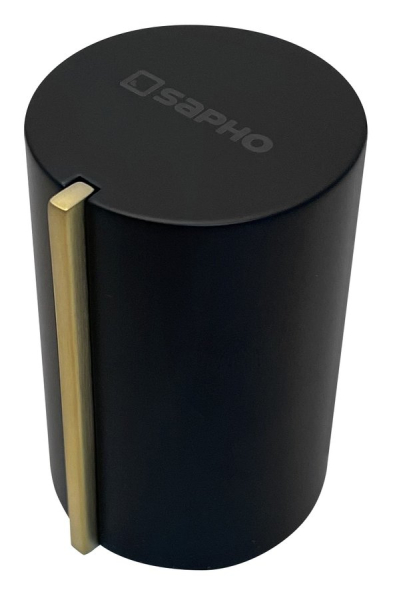 Sapho KAISA páčka k baterii, černá/zlato mat ZT095-01
