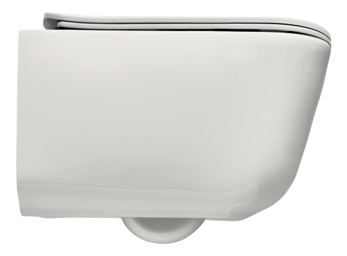 Kerasan TRIBECA závěsná WC mísa, Rimless, 35x54cm, bílá 511401