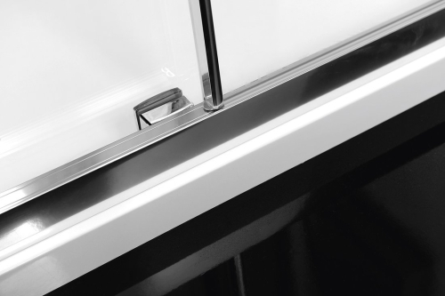 Polysan LUCIS LINE čtvercová sprchová zástěna 900x900mm, čiré sklo DL1615