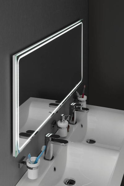 Sapho GEMINI zrcadlo s LED osvětlením 110x65cm GM110
