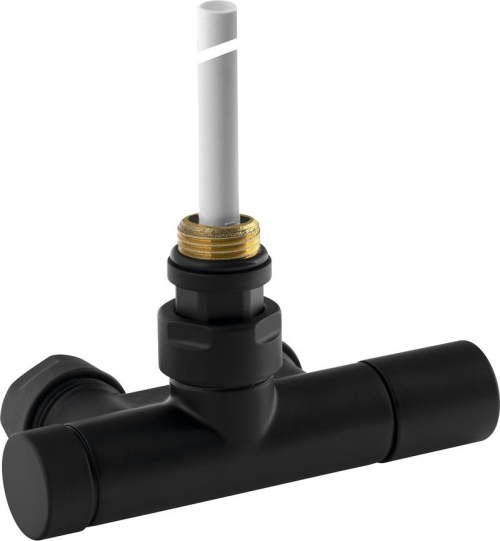 Sapho MONO ONE připojovací sada ventilů jednobodová, rozteč 50mm, provedení černá mat CP2052BS