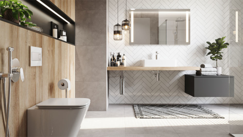 Mereo Ponte, koupelnová skříňka 70 cm, Multidecor, Zelená Verde CN291ZEV1