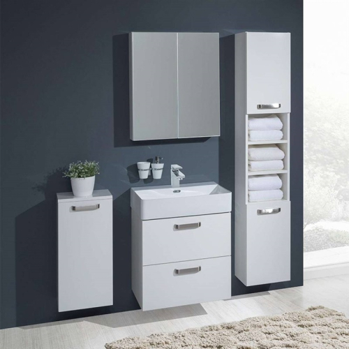 Mereo Koupelnová skříňka zrcadlová 60 cm, galerka, 2 x dvířka, Multidecor, Dub Arlington CN798G62DARL