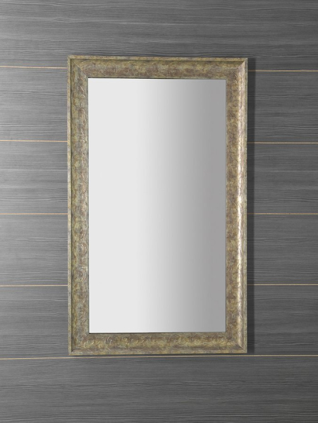 Sapho MANTILA zrcadlo v dřevěném rámu 76x126cm, antik NL740