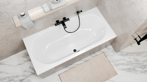 Polysan LEVANA obdélníková vana 170x80x39cm, bílá 71745