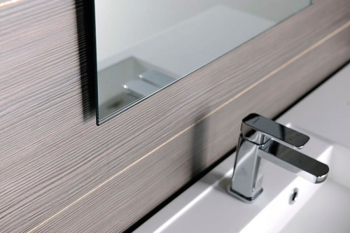 Aqualine Zrcadlo s broušenou hranou 60x70cm, CU free 22469