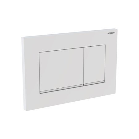 Geberit GEBERIT SIGMA30 ovládací tlačítko, bílá lesk/chrom 115.883.KJ.1