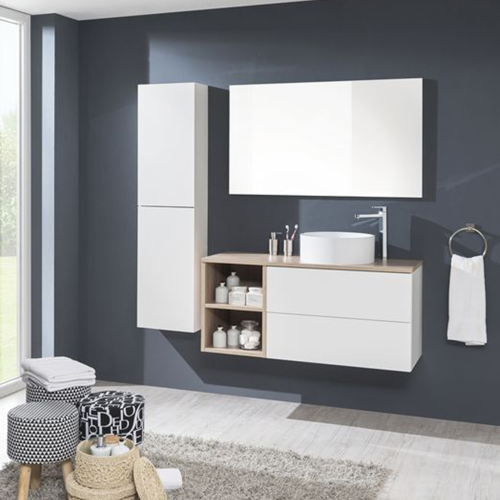 Mereo Aira, koupelnová skříňka 101 cm, Multidecor, Šedý diamant CN792SSEDD