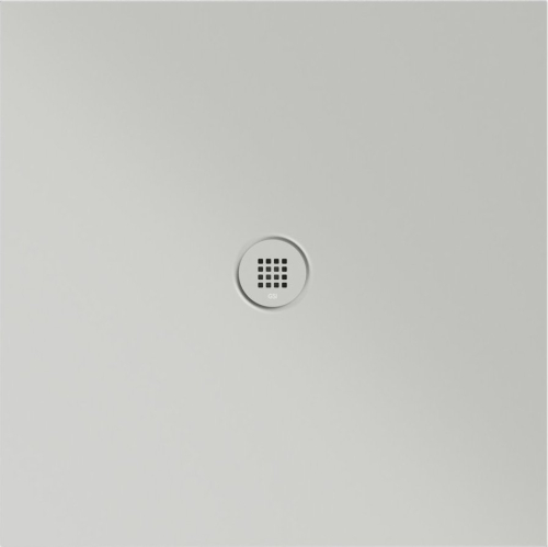 GSI Keramická sprchová vanička, čtverec 90x90x2cm, cenere mat 46090917