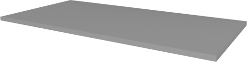 Mereo Koupelnová deska na skříňku 61 cm, Multidecor, Šedý Supermat CN799D61SEDA