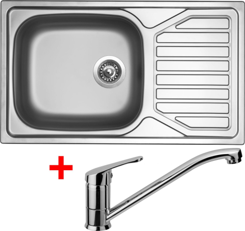 Nerezový dřez Sinks OKIO 860 XXL + PRONTO N73