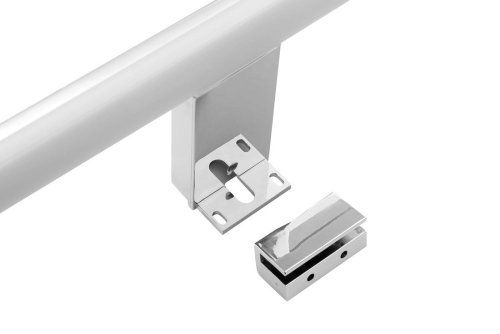 Sapho PANDORA LED svítidlo, 15 W, 808x15x112 mm, IP44, chrom (26693CI) E27576CI