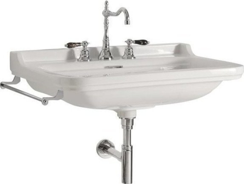 Kerasan WALDORF keramické umyvadlo 60x55cm, 3 otvory, bílá 4140K1-3