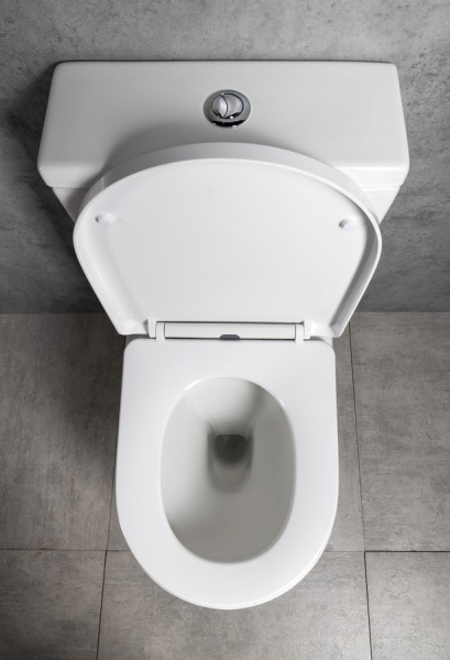 Bruckner LEON WC kombi, Rimless, spodní/zadní odpad, bílá 201.437.4