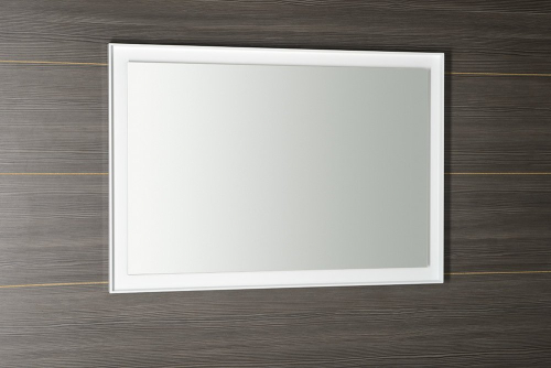 Sapho FLUT zrcadlo s LED podsvícením 100x70cm, bílá FT100