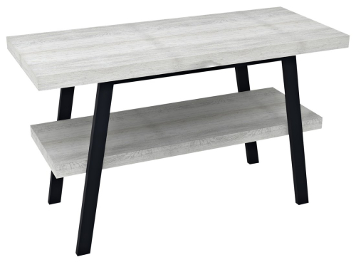 Sapho TWIGA umyvadlový stolek 110x72x50 cm, černá mat/dub starobílý VC453-110-5