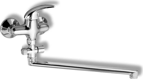 Novaservis Paneláková baterie bez příslušenství 100 mm Metalia 55 chrom 55073/1,0