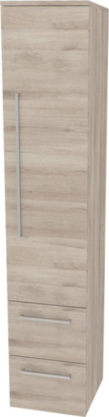 Mereo Bino, koupelnová skříňka vysoká 163 cm, pravá, Multidecor, Dub Kronberg světlý CN698DKRS
