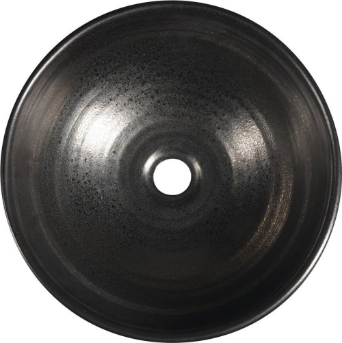 Sapho ATTILA keramické umyvadlo, průměr 43cm, metalická měď DK010