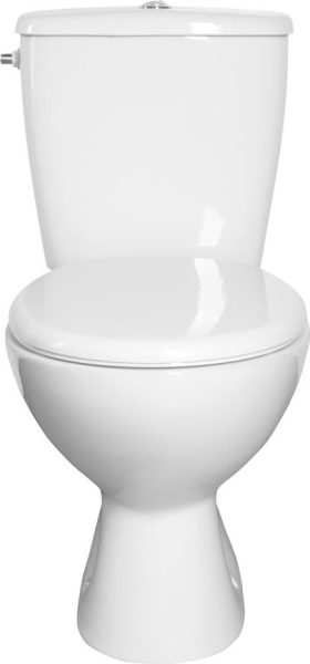 Aqualine MIGUEL WC kombi, dvojtlačítko 3/6l, spodní odpad, bílá LC2258