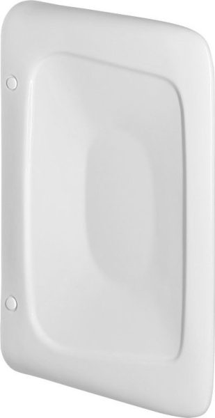 Ege Vitrifiye OLYMPOS keramická dělící stěna mezi urinály 40x62cm, bílá 37508